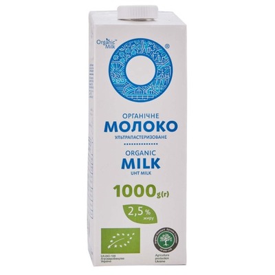 Mleko BIO UHT 2,5% tł. 1L Organic Milk