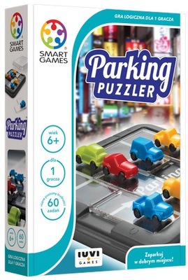 GRA LOGICZNA SMART GAMES PARKING PUZZLER ŁAMIGŁÓWKA DLA 6 LATKA