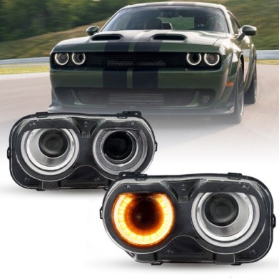 Лампа ліва права do dodge challenger 2015-2023 led фото №1