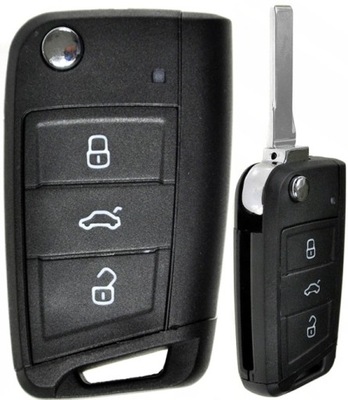 Skoda rapid ключ pilot корпус hu66 3p фото №1