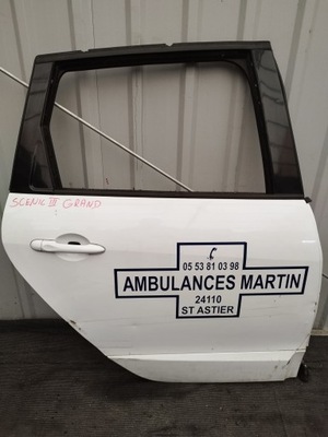 Renault scenic iii grand дверь правое задняя фото №1