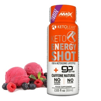 AMIX ENERGY SHOT 60ml KETO LEAN BHB KETOZA DIETA