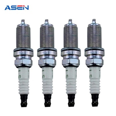 4PCS 22401-8H515 LFR5A-11 SPARK PLUG PARA NISSAN ALMERA N16 X-TRAIL T~25270  