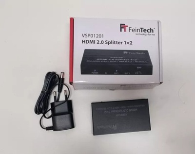 ROZDZIELACZ HDMI FEINTECH VSP01201 2.0 SPLITTER 1X2