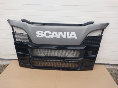 Scania r s решітка радіатора капот фото №1