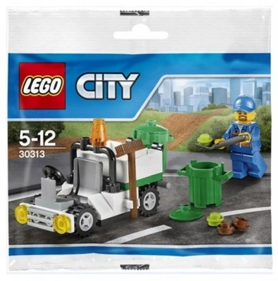 30313 Lego City Śmieciarka polybag