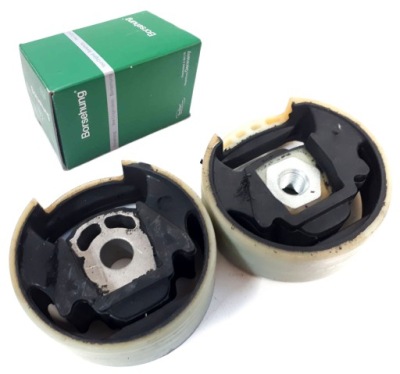 2 x подушка двигуна задня vw golf v vi 5 6 plus + фото №1