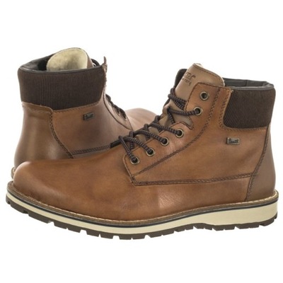 Buty Trzewiki Męskie Rieker Brązowe 38405-24 Brown