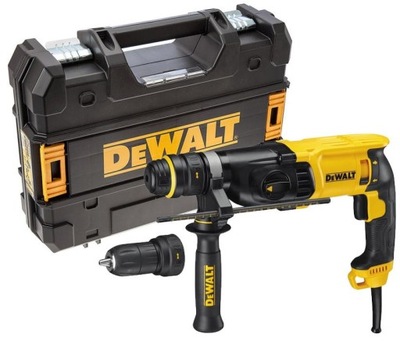 DEWALT MŁOTOWIERTARKA Z OPCJĄ KUCIA 800W 2,8J +UCH