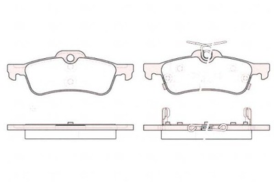 Roadhouse тормозные колодки тормозные honda civic ix 1.4 i-vt фото №1