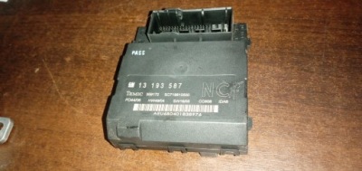 Модуль комфорту opel vectra c 13193587nc фото №1