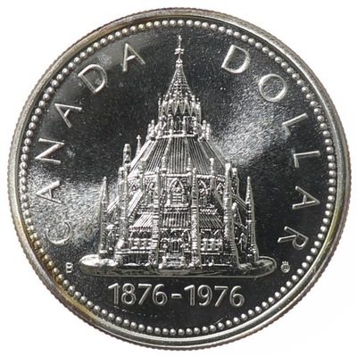 1 dolar - Biblioteka w Ottawie - Kanada - 1976 rok