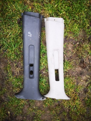 Jeep cherokee wj пластик стійка обшивка корпус фото №1