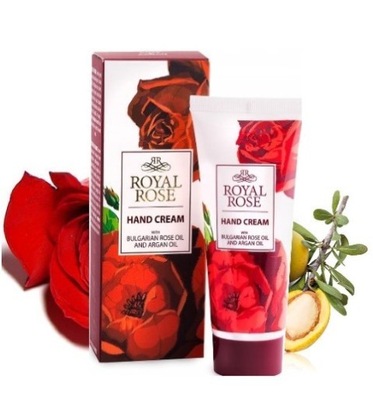 KREM do RĄK z OLEJEM ARGANOWYM ROYAL ROSE 50ml Rose of Bulgaria