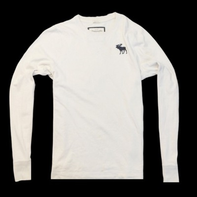 ABERCROMBIE & FITCH _ CUDOWNA BLUZKA Z LOGO _ M/L