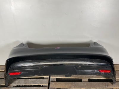 Бампер задня задній citroen c4 ii 2 b7 2010- sedan фото №1