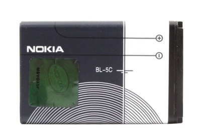 ORYGINALNA BATERIA do Nokia BL-5C 3100 2600 3650