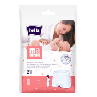 Bella Mamma Majtki poporodowe M/L