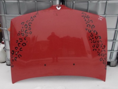 Капот крышка двигателя renault megane 1 ov727 фото №1