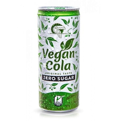 Napój Vegan Cola, Vitamizu w puszcze, zero cukru