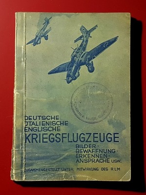 samoloty bojowe KRIEGSFLUGZEUGE 1940