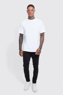 BOOHOOMAN SPODNIE SKINNY CHINOS W28