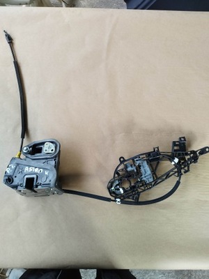 Замок двері правий задня opel astra v k фото №1