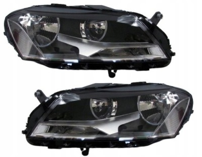 Комплект фары vw passat b7 2010-2015 фото №1