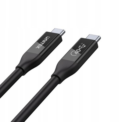 Kabel USB typ C - USB typ C Unitek 0,8 m 100W 8K