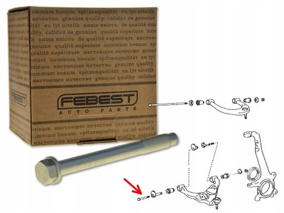 FEBEST 0198-006 8/5000 PERNA MOCUJACY, VARILLA LADO TRANSVERSAL  