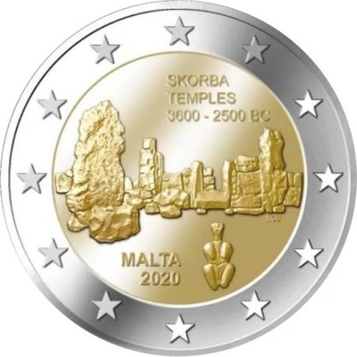 Malta - 2 Euro - Twierdza Skorba 2020