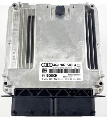 КОМПЬЮТЕР ECU AUDI A6 3.0 TDI 4G0907589A 0281019022