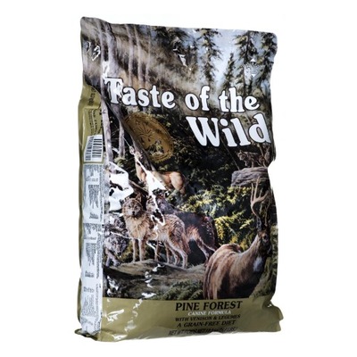 Taste of the wild Pine Forest z dziczyzną 12,2kg