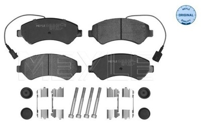 ZAPATAS DE FRENADO FIAT PARTE DELANTERA DUCATO 06- CARGA 2000KG 0252446619/W2  