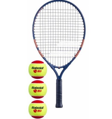 Rakieta tenisowa BABOLAT+3 piłki BABOLAT RED