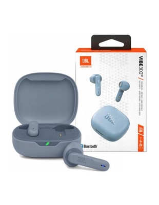 JBL VIBE 300 TWS SŁUCHAWKI DOUSZNE BLUETOOTH BLUE