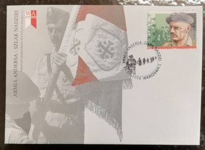 Fi 4705 FDC. Armia Andersa - szlak nadziei