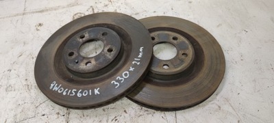 Гальмівні диски гальмівні задня audi a6 a7 8w0615601k 330mm фото №1