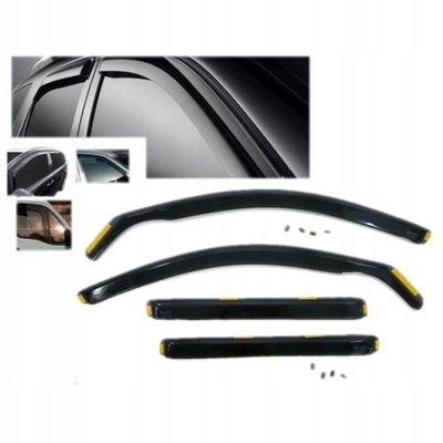 SIDE-WINDOW DEFLECTORS WINDOW HEKO MAZDA CX9 5D FROM 2007  