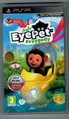 GRA SONY PSP EYE PET Przygody PL WERSJA dla dzieci