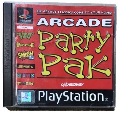 ARCADE PARTY PAK PS1 PSX PLAYSTATION 1