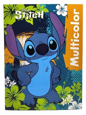 Kolorowanka Stitch Disney. 32 strony Multicolor