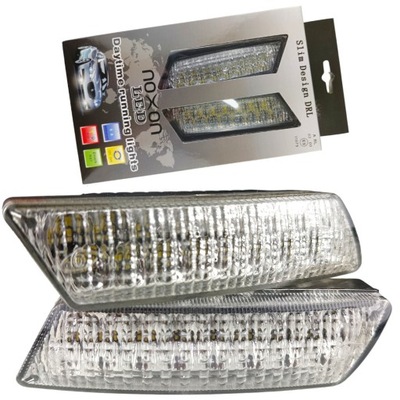 Світло do рух dziennej led drl slim 10cm 800 lumen набір фото №1