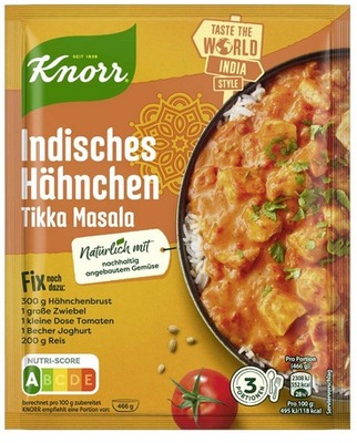 KNORR * FIX INDYJSKI KURCZAK TIKKI MASALA DE