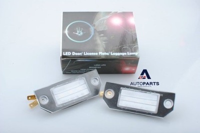 APŠVIETIMAS LED VALSTYBINIO NUMERIO LAIKYKLIS FORD FOCUS MK2 C-MAX 