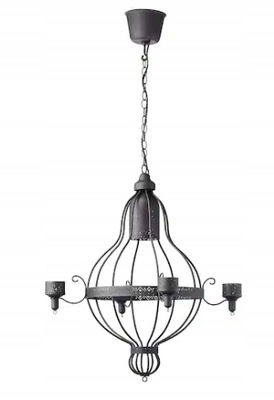 IKEA APPELVIKEN lampa wisząca z miejscem na świece
