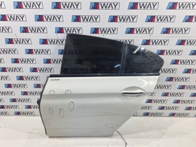 Bmw 6 f06 дверь левая левый задняя полный a300 alpinweiss фото №1