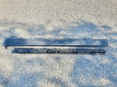 Молдинг накладка порог левая направляющая bmw x5 f15 фото №1