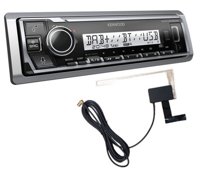 RADIO KENWOOD KMR-M508DAB REGALO ANTENA DAB MARINE JACHT LODS  