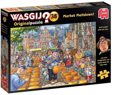 PUZZLE WASGIJ 1000 EL NA RYNKU BAZAR 25010